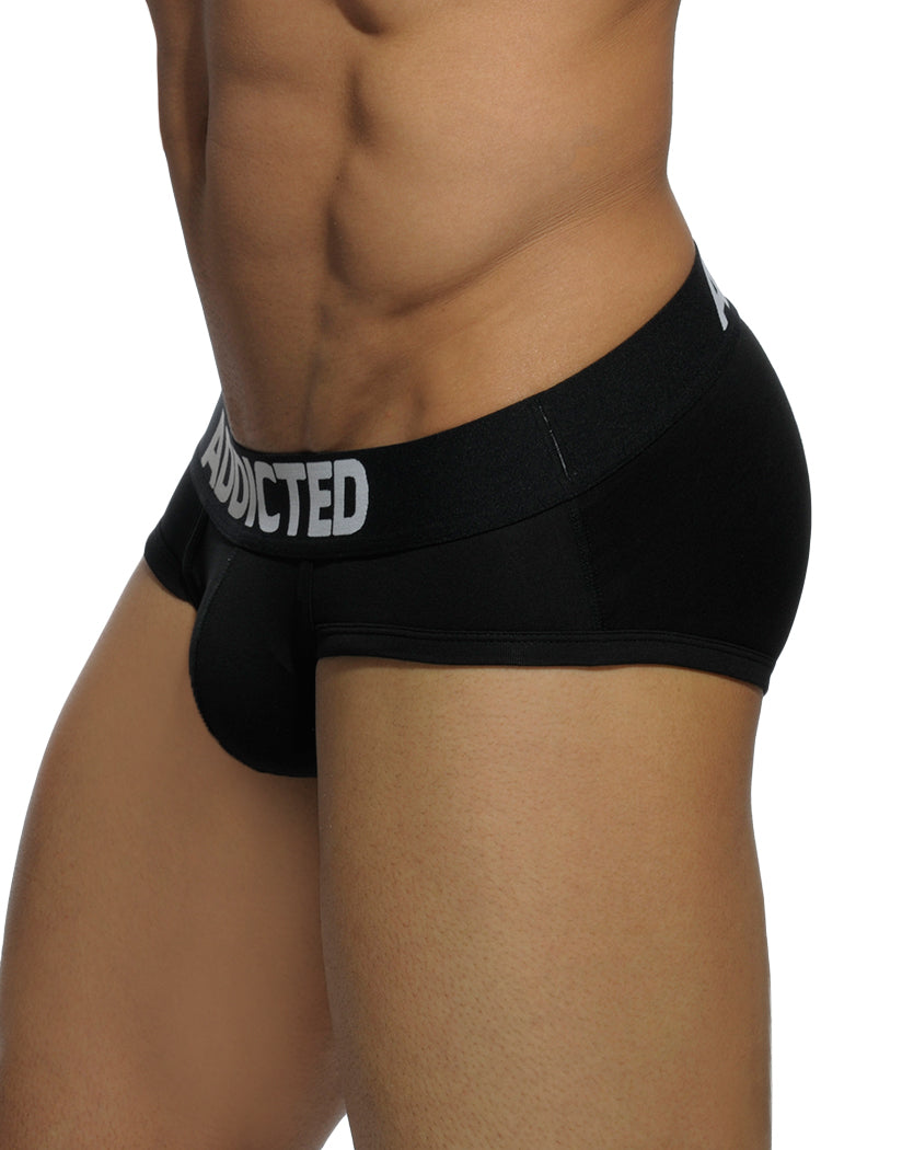 Black/Blue/White Side Addicted My Basic 3 Pack Brief AD420P