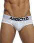Black/Blue/White Front Addicted My Basic 3 Pack Brief AD420P
