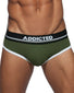 Green Front Addicted Curve Cotton Brief AD727