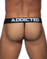 Black/Navy/Red Back Addicted 3 Pack Basic Soft Cotton G-String AD746P