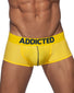 Yellow Front Addicted Push Up Mesh Trunk AD806