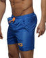 Royal Blue Side Addicted Swim Basic Long Swim Short ADS073