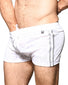 White Side Andrew Christian Camouflage Burnout Shorts 6669
