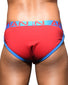 red back Andrew Christian Show-It Retro Pop Brief 91989