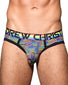 Multi Front Andrew Christian Retro Pride Mesh Brief W/ Almost Naked 92144