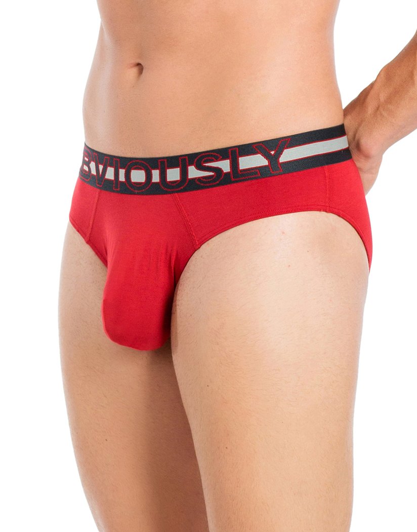 Chilli Red Side Obviously EveryMan Brief Chilli Red B02