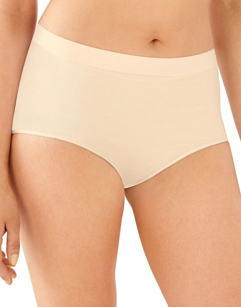 Light Beige Front Bali One Smooth U All Around Smoothing Brief Panty 2361