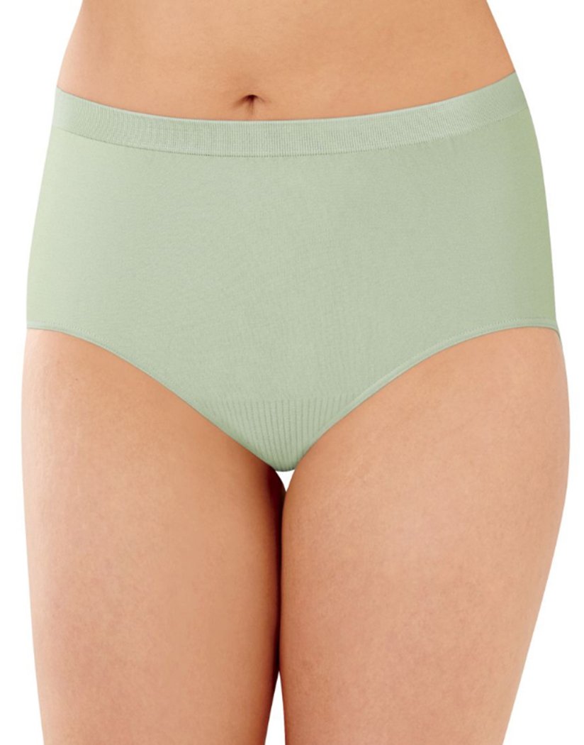 Country Spearmint Front Bali Comfort Revolution Lace Seamless Brief Panty 803J
