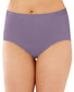 Purple Shade Front Bali Comfort Revolution Lace Seamless Brief Panty 803J
