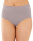 Warm Steel Front Bali Comfort Revolution Lace Seamless Brief Panty 803J