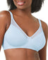 Blue Whimsy Front Bali One Smooth U Ultra Light Wirefree Bra DF3440