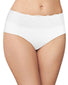 White Front Bali Passion for Comfort Lace No Show Hipster Panty DFPC63