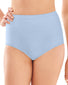 Blue Tulle Heather Front Full-Cut Fit Stretch Brief