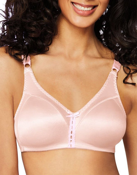 Leonisa Everyday Light Wireless Bra with Support - Comfortable Back Smoothing  Bras for Women Beige at  Women's Clothing store