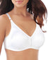 White Front Bali Double Support Wire Free Bra | 3820