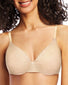 Pearl/Paris Nude Lace Front Bali One Smooth U Smoothing & Concealing Underwire Bra 3W11