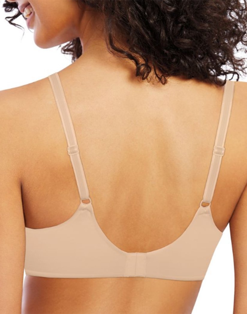 Soft Taupe Back Bali One Smooth U Smoothing Concealing Underwire Bra - 3W11