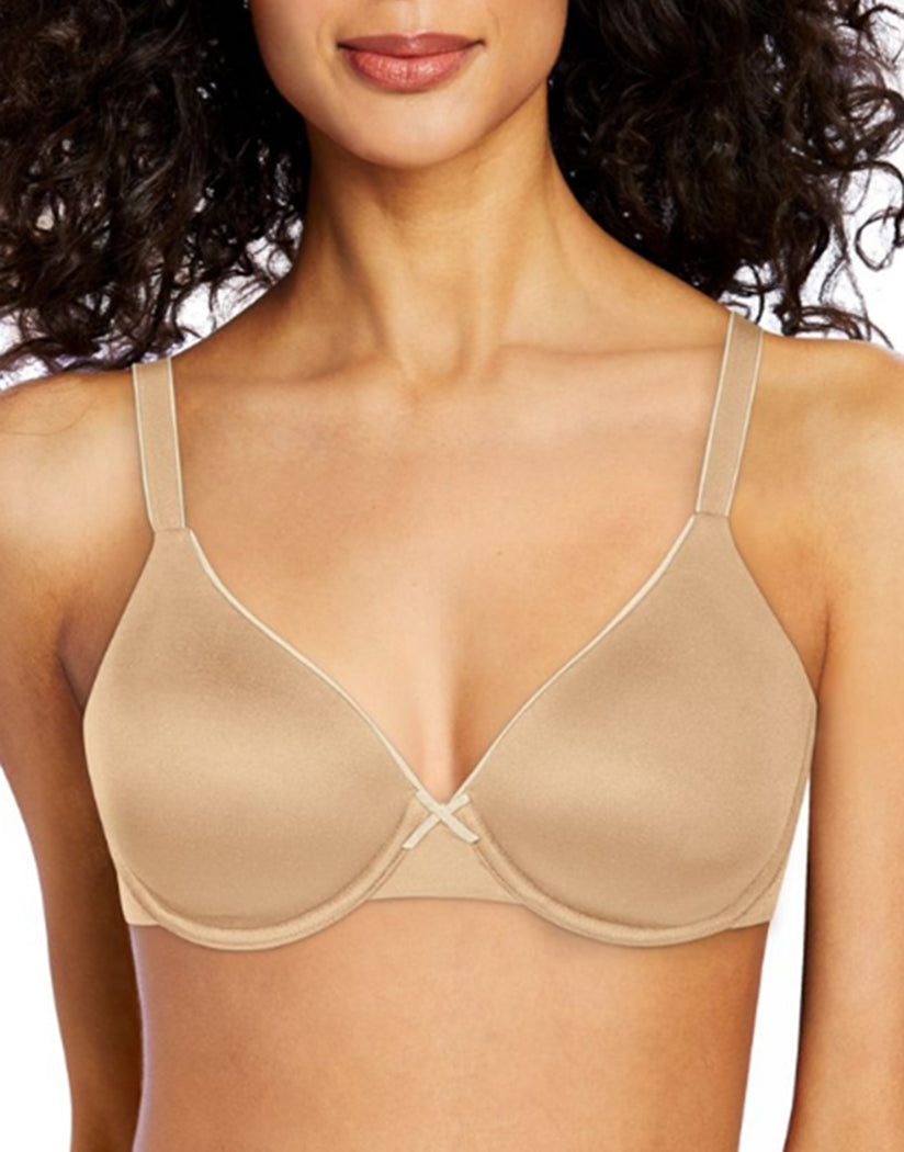 Nude/Light Beige Front Bali Passion For Comfort Smoothing & Light Lift Underwire Bra DF0082