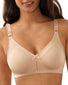 Soft Taupe Front Bali Cotton Double Support Wire-Free Bra 3036