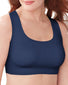 In The Navy Front Bali Comfort Revolution EasyLite Seamless Wirefree Bra DF3491