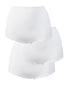 White/White/White Front Bali Skimp Skamp Full Brief Panty 3 Pack DFA633