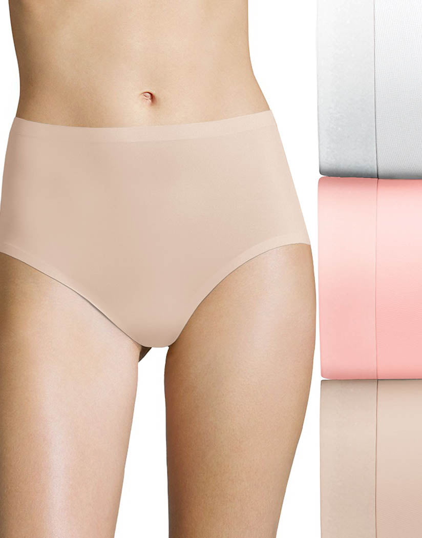 BALI Womens Softest Panties 4 Pack Briefs Tagless Comfort