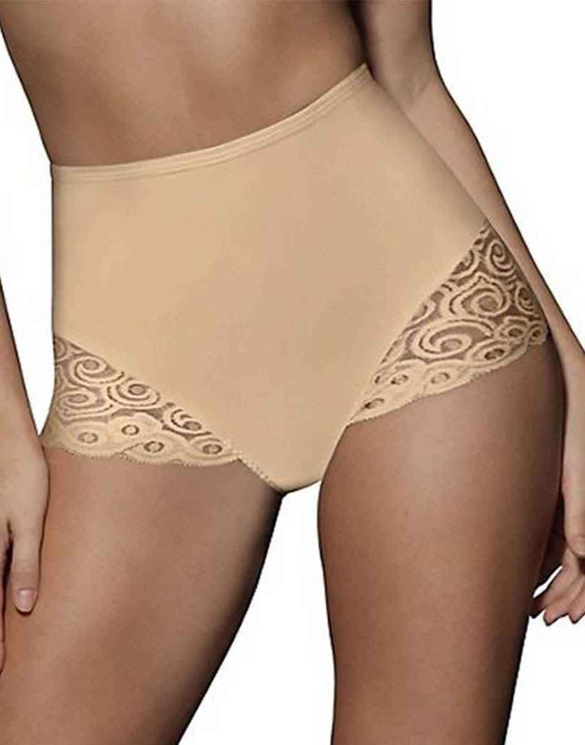 Nude Front Bali Firm Control Brief With Lace 2-Pack DFX054