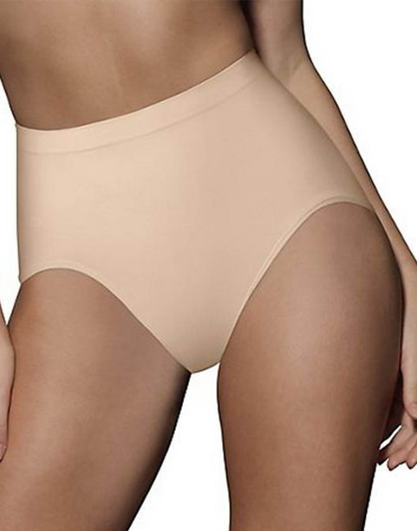 Soft Taupe Front Bali Seamless Ultra Control Brief 2-Pack DFX204