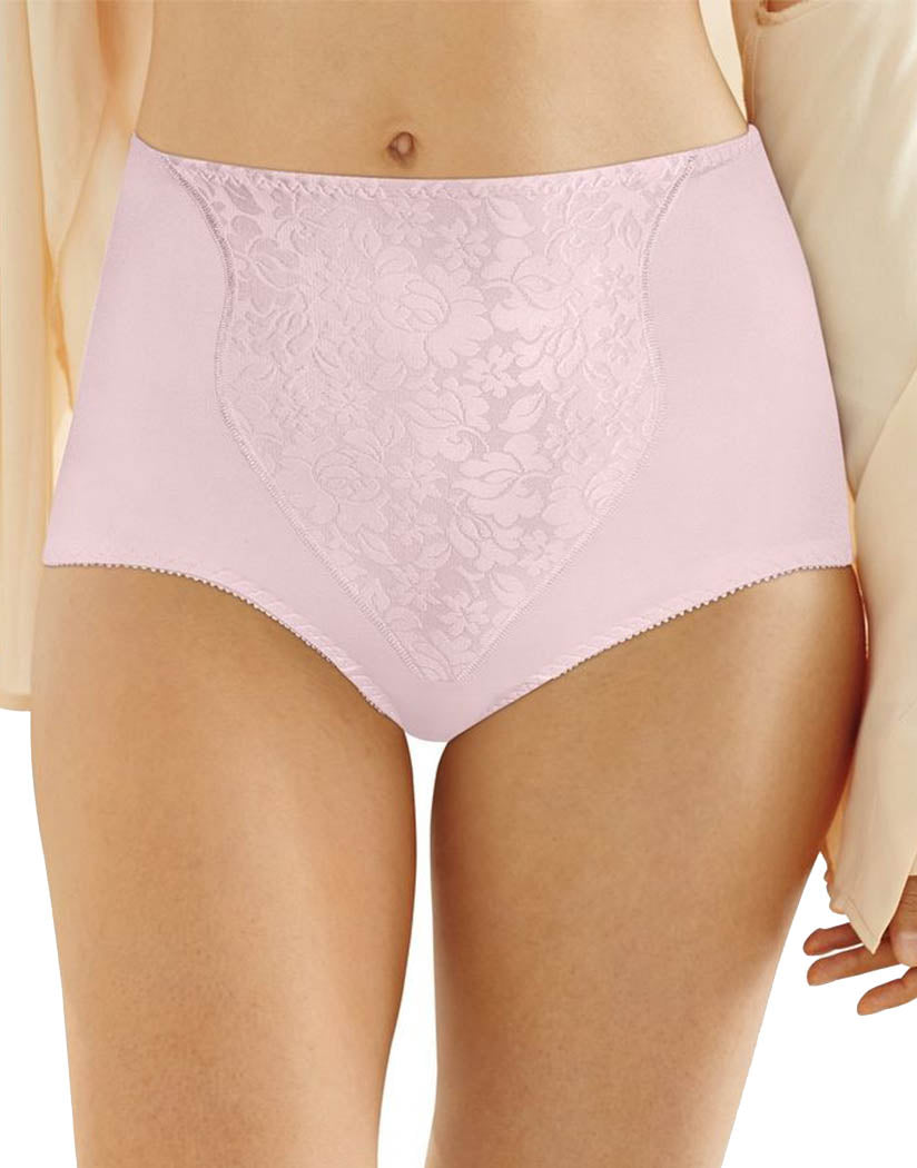 Pink Bliss Front Bali Light Control Lace Panel Brief 2-Pack DFX372