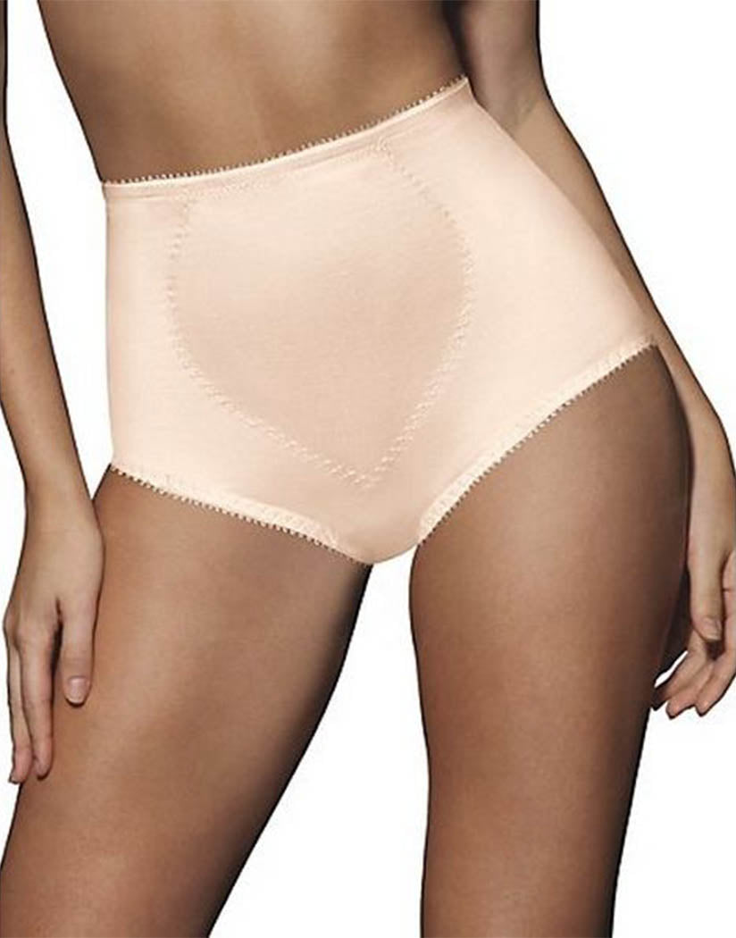 Porcelain/Blushing Pink Front Bali Tummy Panel Brief Firm Control 2-Pack DFX710