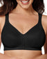 Black Front Playtex 18 Hour Posture Boost Wirefree Bra USE525