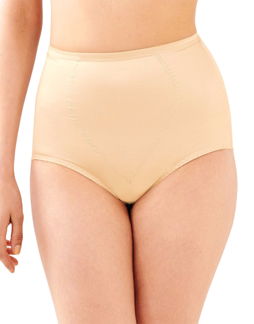 Light Beige Front Bali Body Tummy Panel Brief with Moderate Control 2-Pack