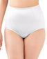 White/White Front Bali Body Tummy Panel Brief with Moderate Control 2-Pack