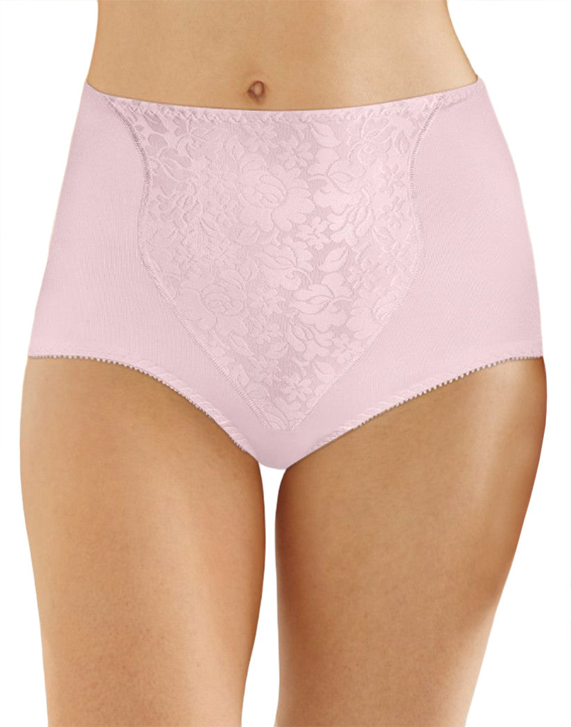 Pink Bliss Front Bali Light Control Lace Panel Brief 2-Pack