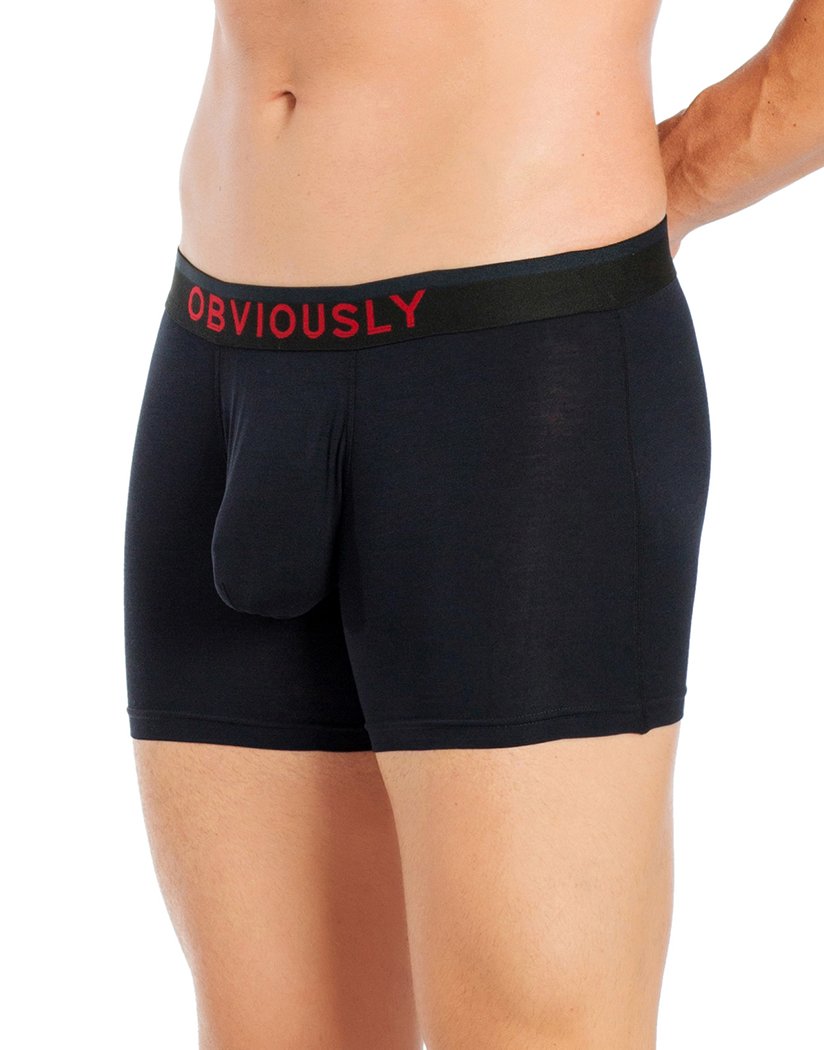 Black Side Obviously FreeMan 3 inch Boxer Brief C00