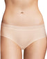 Nude Blush Chantelle Soft Stretch One Size Hipster With Lace 11G4