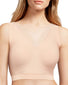 Nude Blush Front Chantelle Padded Top With Hook & Eye Bra 11G6
