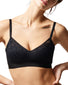 Black Front Chantelle Norah Supportive Wire-Free Bralette 13F8