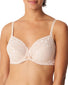 nude blush front Chantelle Full Coverage Unlined Bra- 15F1