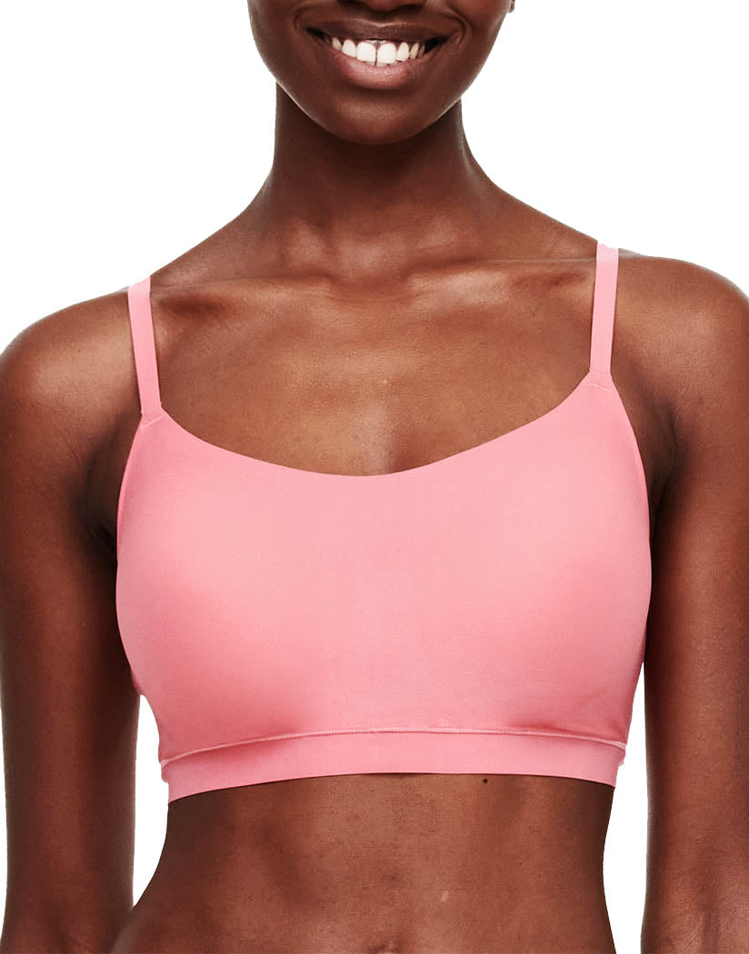 Rose Amour Front Chantelle Soft Stretch Scoop Neck Bralette Rose Amour 16A2