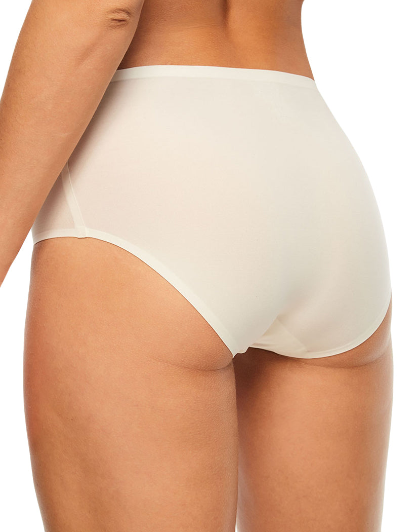 Ivory Back Chantelle Soft Stretch Seamless One Size Brief Panty 2647
