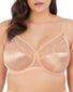 Latte Front Elomi Cate Full Cup Full Figure Underwire Banded Bra EL4030