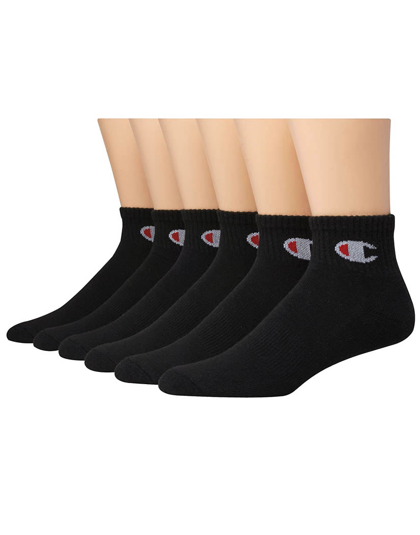 Champion Men's Logo Ankle Socks 6-Pack CH171