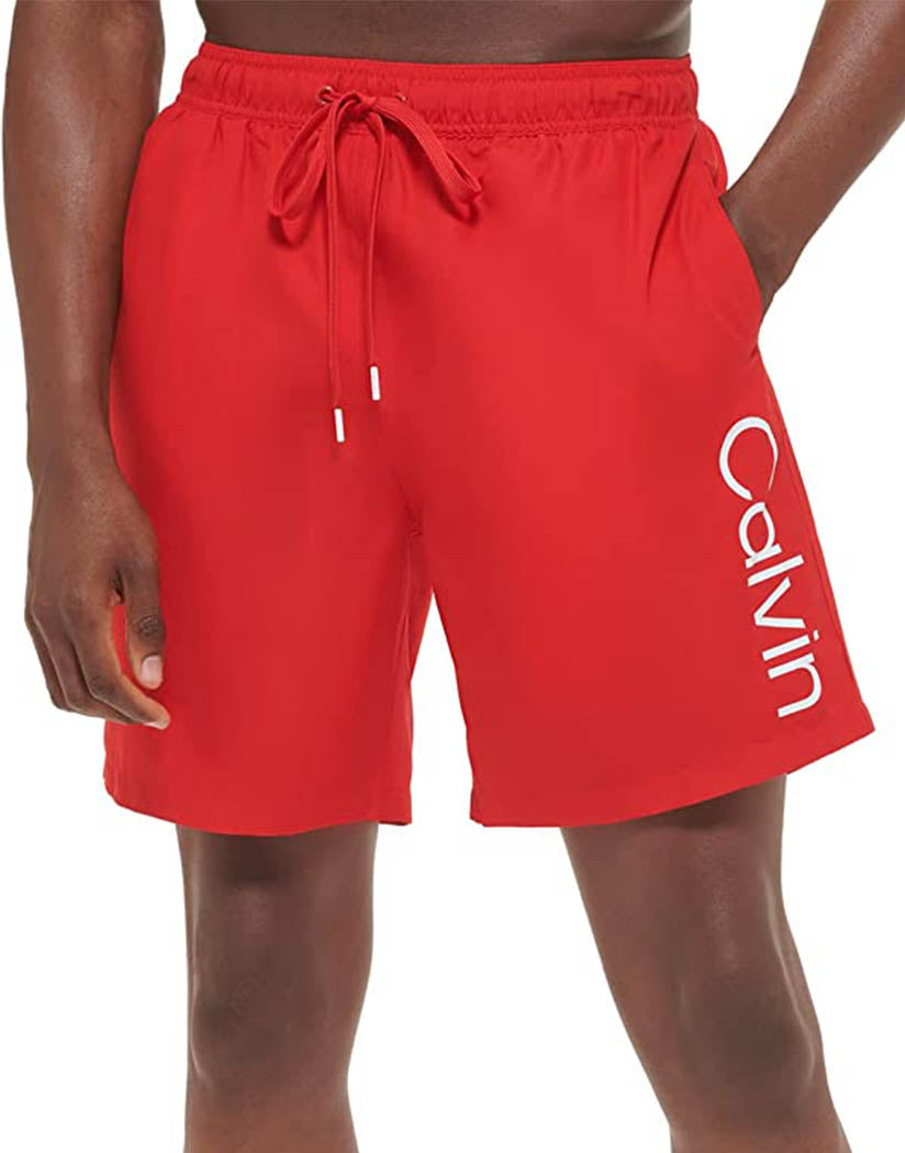 Red Front Calvin Klein Modern Volley Core Solid 7