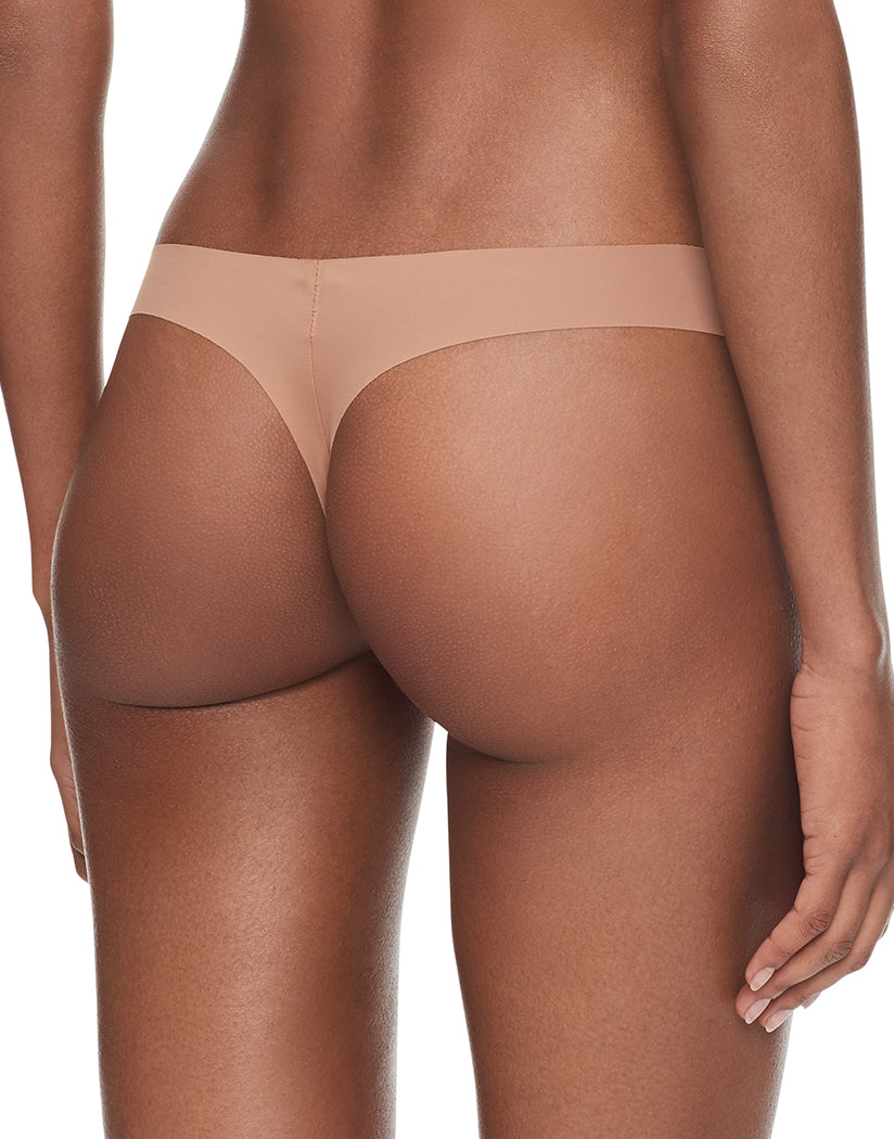 Bronzed Back Calvin Klein Invisible Seamless Thong D3428