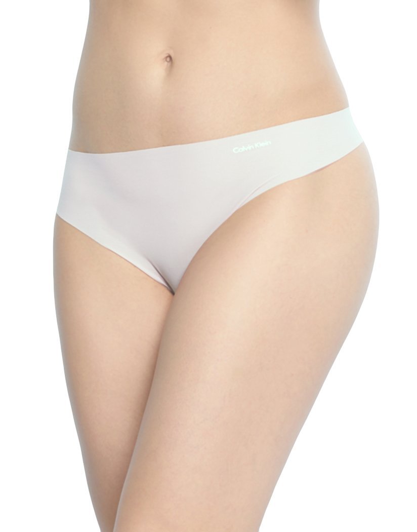 Nympths Thigh Front Calvin Klein Invisibles Mid Rise No Show Seamless Panty Thong D3428