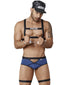 Black Front Candyman Police Costume 99357