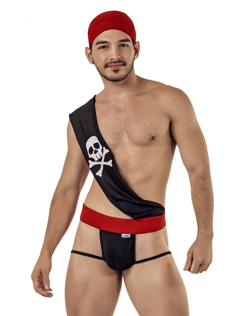 Black Front Candyman Pirate Costume 99425
