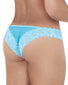 Turquoise Back Candyman Mesh-Lace Thong 99506