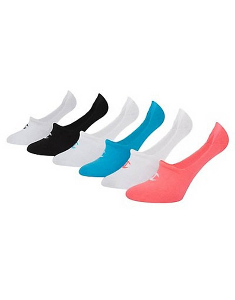 Assorted 1 Champion Womens Performance Invisible Liner Socks 6-Pack CH304